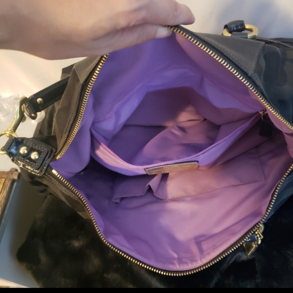 Coach large Sabrina handbag - Picture 9 of 13